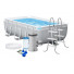 26784 Каркасный бассейн прямоугольный INTEX Rectangular Ultra Frame 3,00х1,75х0,80+фильтр-насос картр. 2006 л/ч
